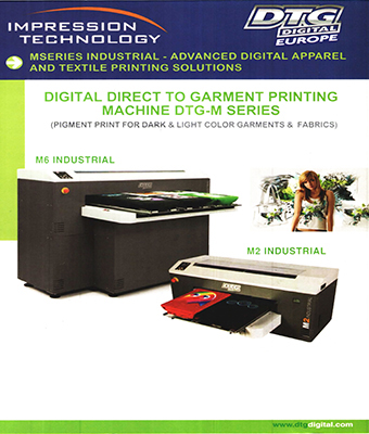 Digital Direct to Garment Printing Machine DTG-M Series